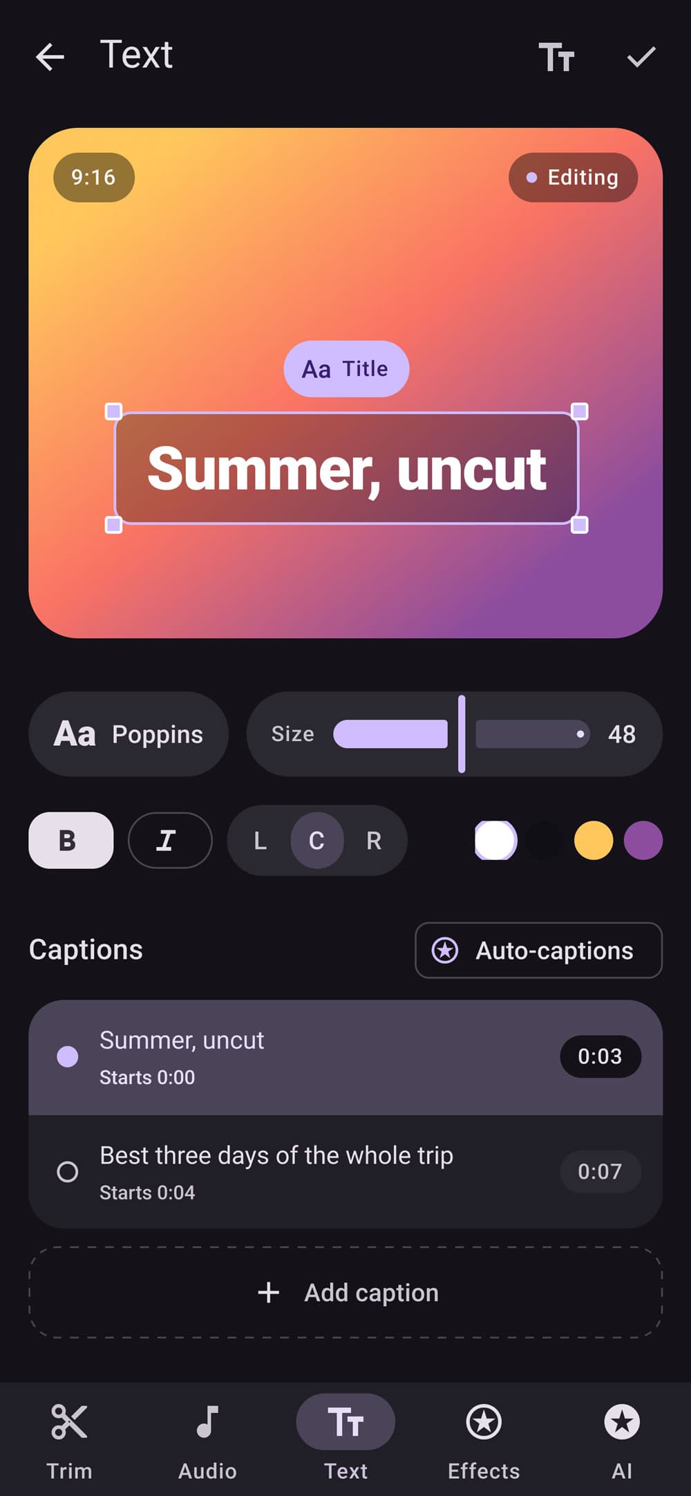 Material design example 4